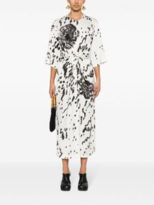 Christian Wijnants Dembet abstract-print dress - Wit