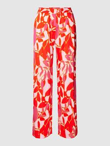 Smith and Soul Regular fit stoffen broek met all-over print