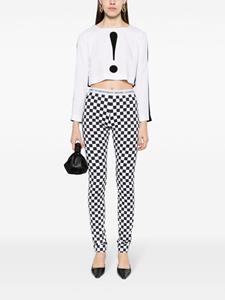 Moschino Cropped broek - Wit