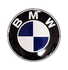 Fiftiesstore BMW Logo Emaille Bord - Ø40cm
