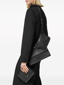 Versace Leren schoudertas - Zwart