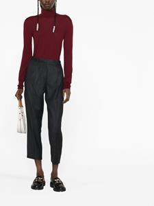 Theory High waist broek - Grijs