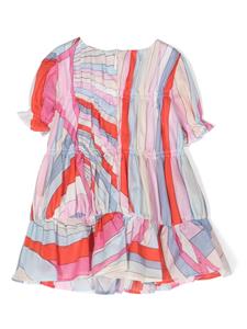 PUCCI Junior Katoenen jurk met print - Wit