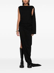 Rick Owens DRKSHDW Katoenen jurk - Zwart