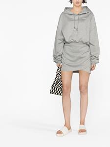 Off-White Hoodiejurk met logoprint - MELANGE GREY WHITE