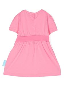 Emporio Armani Kids Smurfs-print cotton dress - Roze