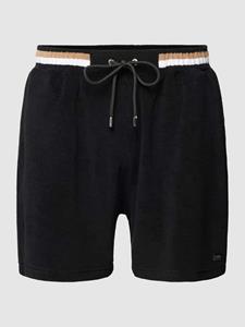 BOSS Bodywear Cotton-Blend Terry Towelling Beach Shorts - M