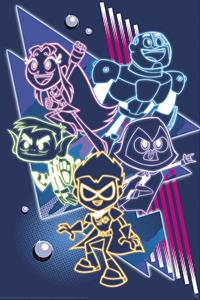 ABYstyle Poster Teen Titans Neon Titans 61x91,5cm