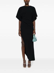 REV The Savita asymmetric dress - Zwart