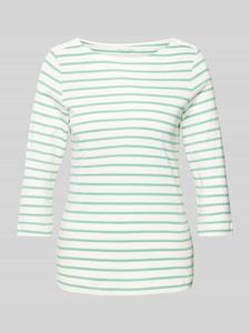 Christian Berg Woman T-shirt met streepmotief en 3/4-mouwen