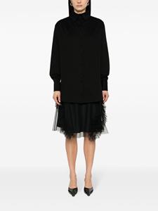 Atu Body Couture Twill jurk met ceintuur - Zwart