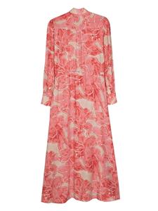 Kiton Zijden jurk - Roze