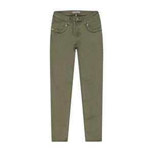 Red Button  Dark green Broek borduursels 