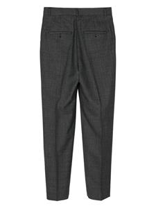 TOTEME mélange-effect tailored trousers - Grijs