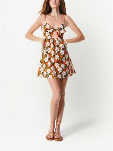 Alice + olivia Jurk met bloemenprint - Oranje