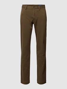 Polo Ralph Lauren Slim stretch fit broek met knoopsluiting, model 'BEDFORD'
