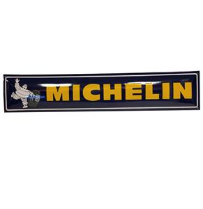 Fiftiesstore Michelin Emaille Bord - 100 x 20 cm
