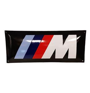 Fiftiesstore BMW M Logo Emaille Bord - 50 x 20cm