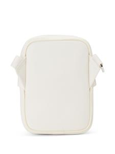 Lacoste Angy faux-leather shoulder bag - Beige