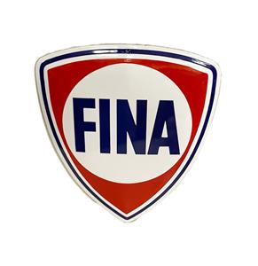 Fiftiesstore Fina Logo Emaille Bord - 35 x 31cm