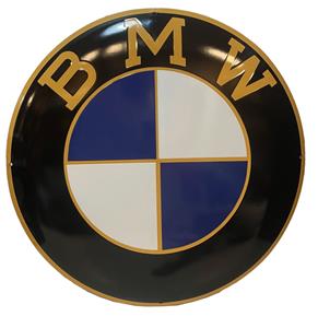 Fiftiesstore BMW Classic Logo Emaille Bord 60 cm
