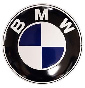 Fiftiesstore BMW Logo Emaille Bord - Ø60cm