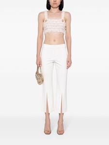 Alice + olivia Walker cropped trousers - Wit