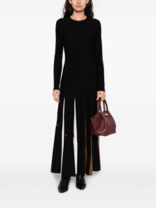 Gabriela Hearst Geplooide jurk - Zwart