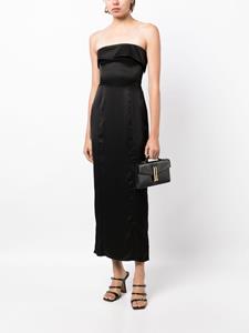 Reformation Strapless jurk - Zwart