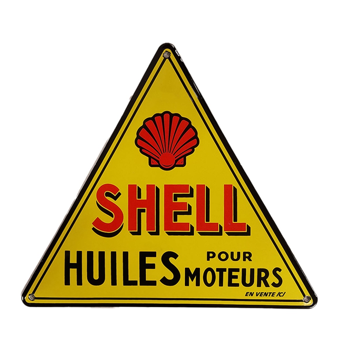 Fiftiesstore Shell Huiles Pour Moteur Emaille Bord - 30 x 34cm