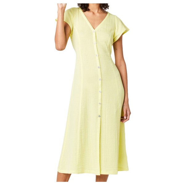 Rip Curl  Women's Premium Surf Long Dress - Jurk, geel