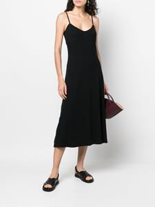 TOTEME Geribde jurk - Zwart