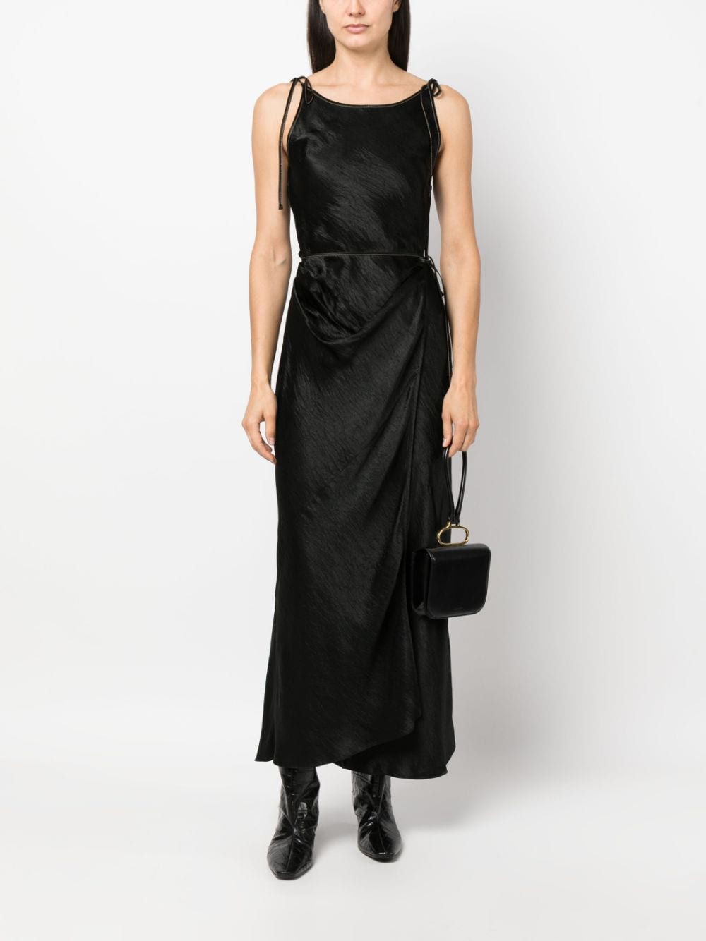 Acne Studios Mouwloze jurk - Zwart