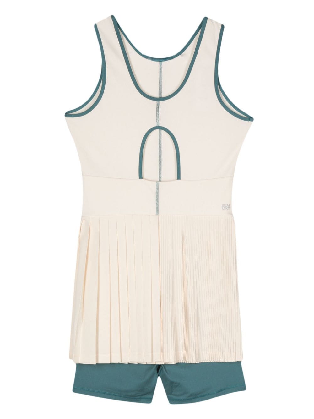 Lacoste Ultra-Dry piqué tennis dress - Wit