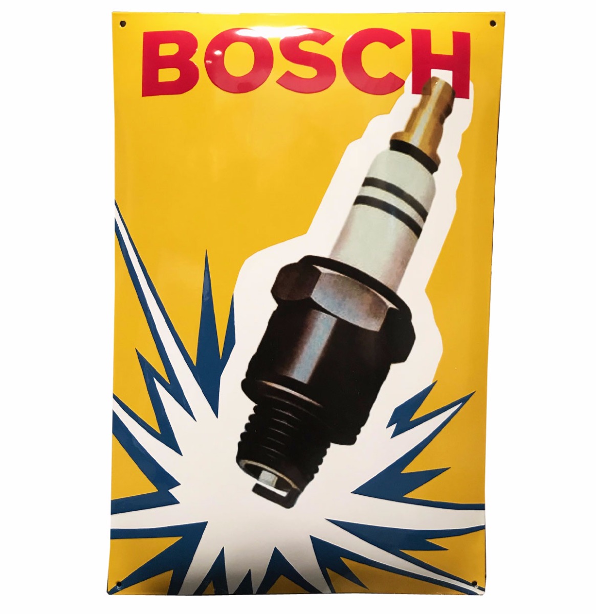 Fiftiesstore Bosch Spark Plug Bougies Emaille Bord 60 x 40 cm
