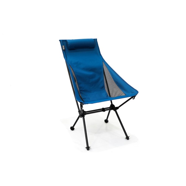 Vango  Micro Tall Recline Chair - Campingstoel blauw/wit