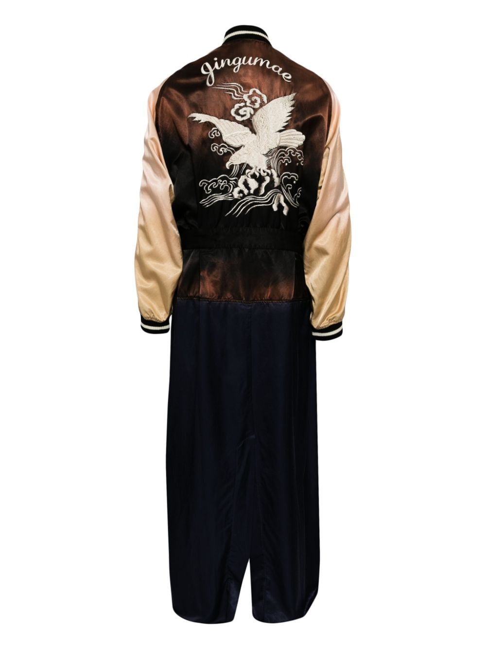 Maison Mihara Yasuhiro Souvenir belted dress - Veelkleurig