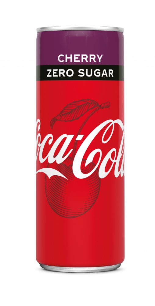 Coca Cola Company Coca Cola Zero Cherry 250ml Tray