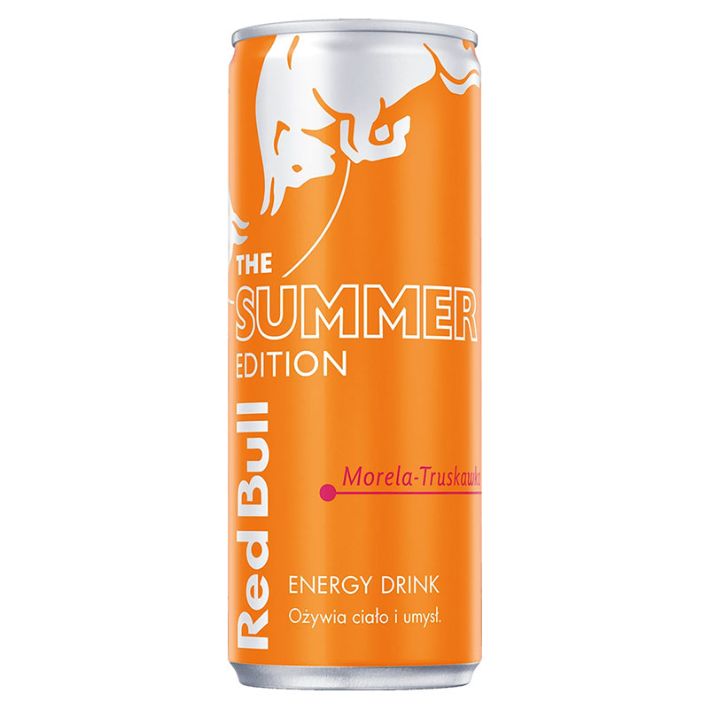 Red Bull Summer Apricot Strawberry Tray