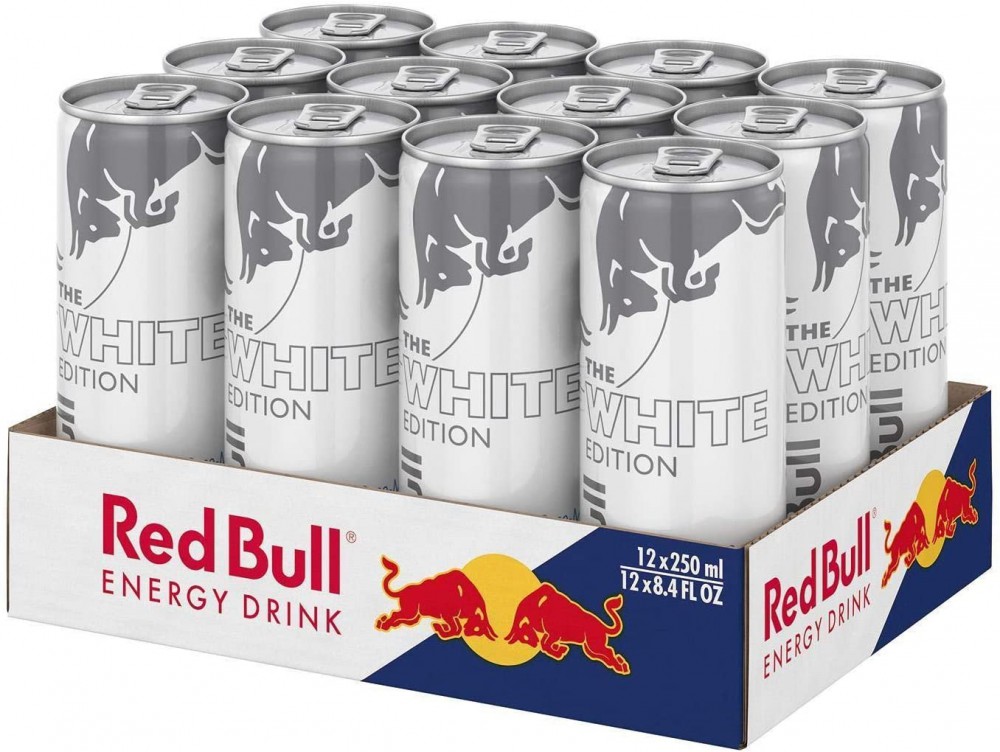 Red Bull White Edition 1/2 Tray