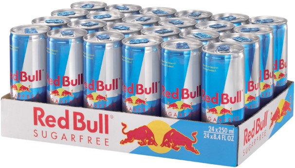 Red Bull Sugarfree Tray