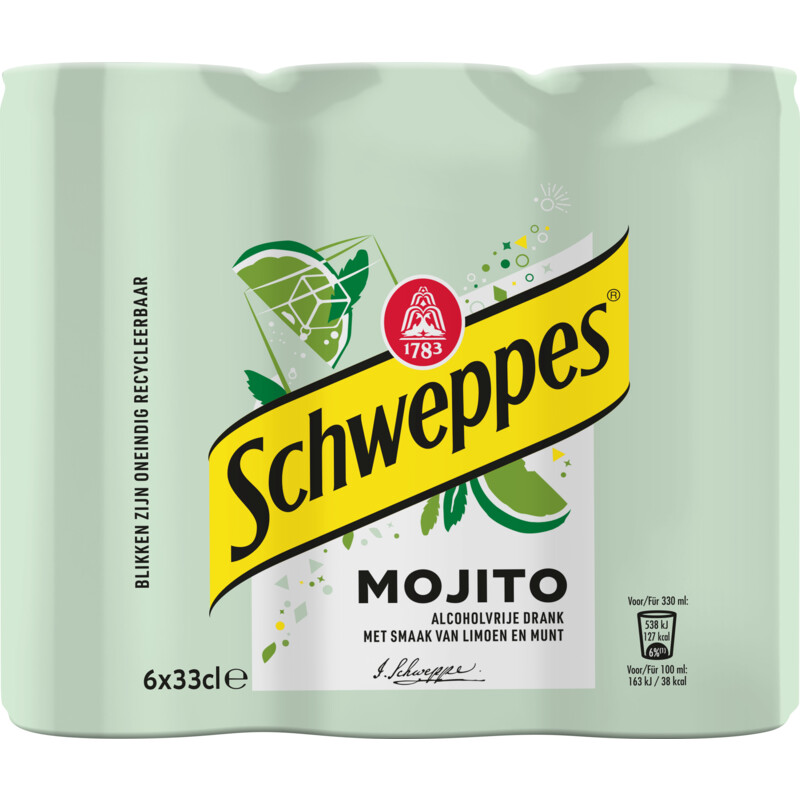 Schweppes Mojito Tray