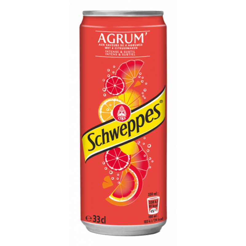 Schweppes Agrumes Tray