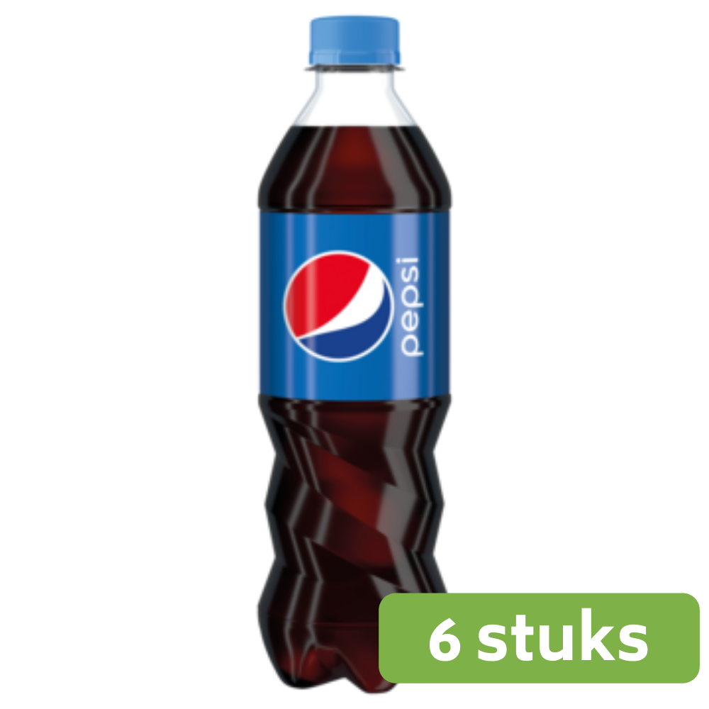 Pepsi Cola Regular | Petfles 6 x 0,5 liter