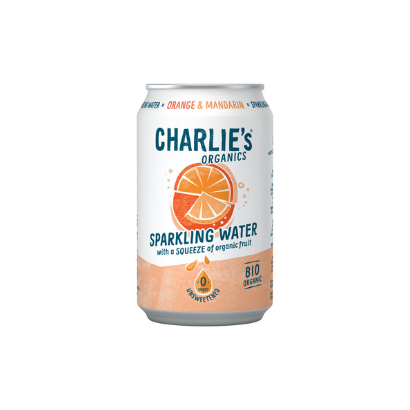 Charlie's Organics Charlie's Organic | Orange&Mandarin | Bio | Blik | 12 x 33 cl
