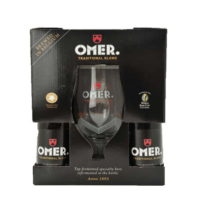 Omer Vander Ghinste Omer Blond geschenkverpakking (4x33cl incl. glas)