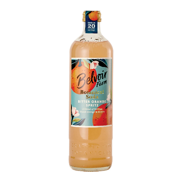 Belvoir Farm | Botanical Soda Bitter Orange Spritz | 6 x 500 ml
