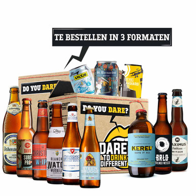 Dare to Drink Different Witbier&Weizen bierpakket