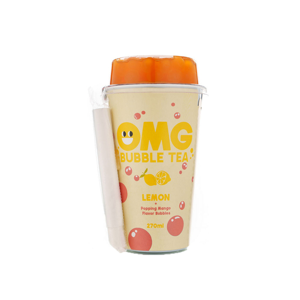 OMG | Bubble Tea Lemon Mango | 10 x 270 ml