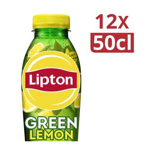 Lipton | Ice Tea Green Lemon | 12 x 0.5 liter